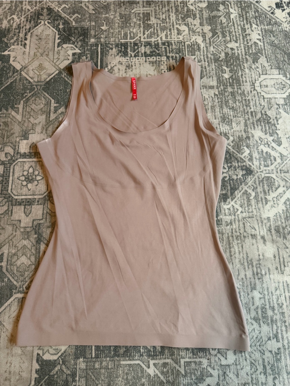 SPANX women’s shapewear tank top size large beige